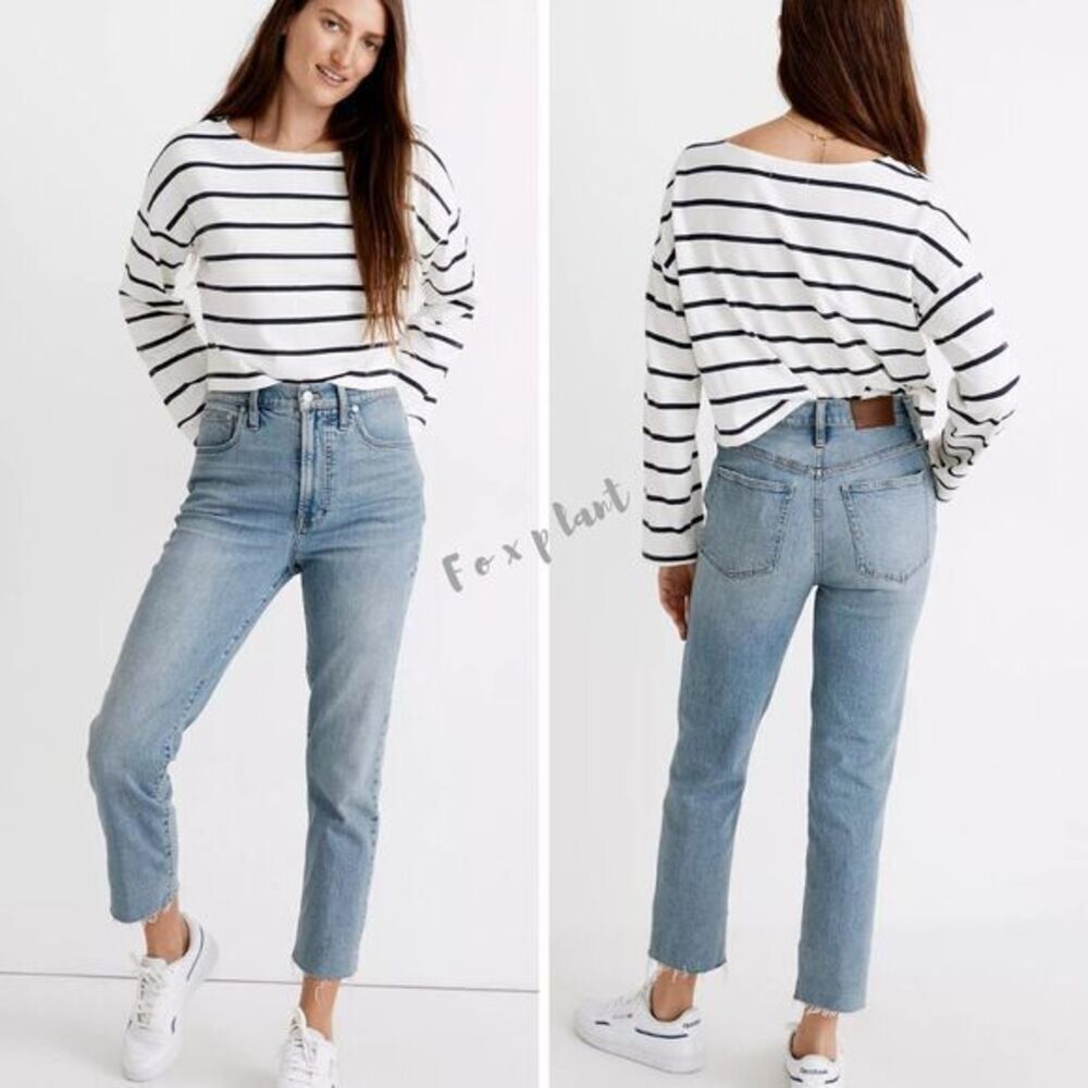 NEW Madewell The Perfect Vintage Jean in Ellicott Wash, 23